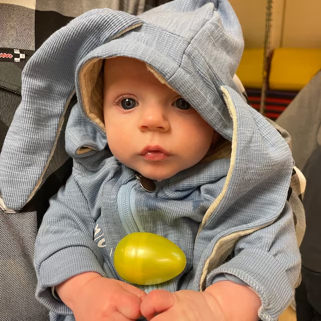 Personalized Bunny Ear Baby Romper| Cloth120