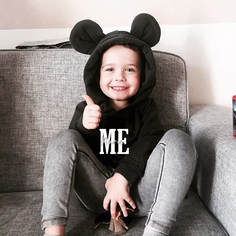Personalized Kids Unisex Bear Hoodie| Cloth102