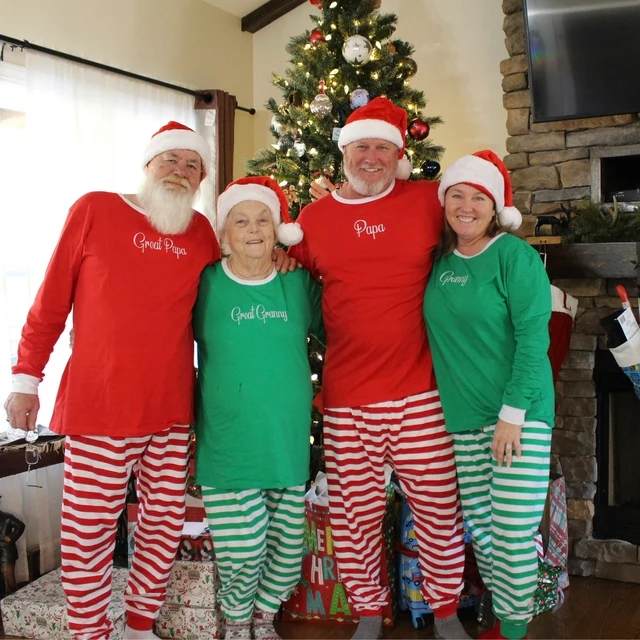 Personalized Kids Christmas Pajamas Set| Cloth24