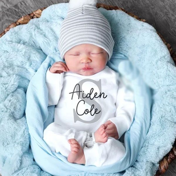 Personalized Baby Custom Baby Newborn Going Home Sets| BBCloth01