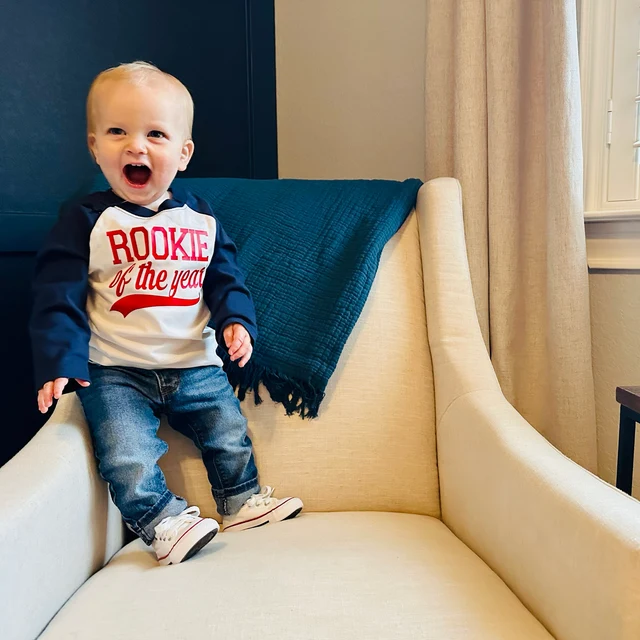 Personalized Kids Baseball Long Shirt Jersey| Cloth112