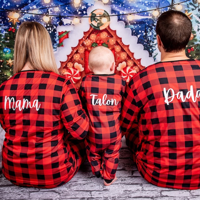 Personalized Family Christmas Pajamas| Cloth87