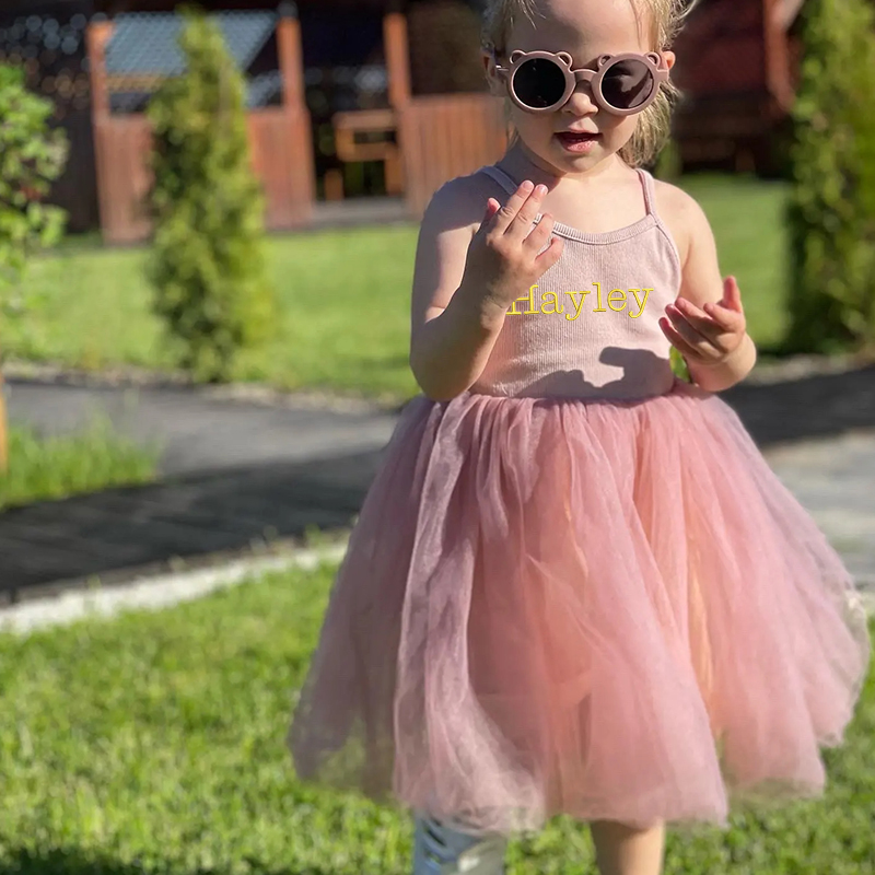 Personalized Girls Embroidered TuTu Dress| Dress02