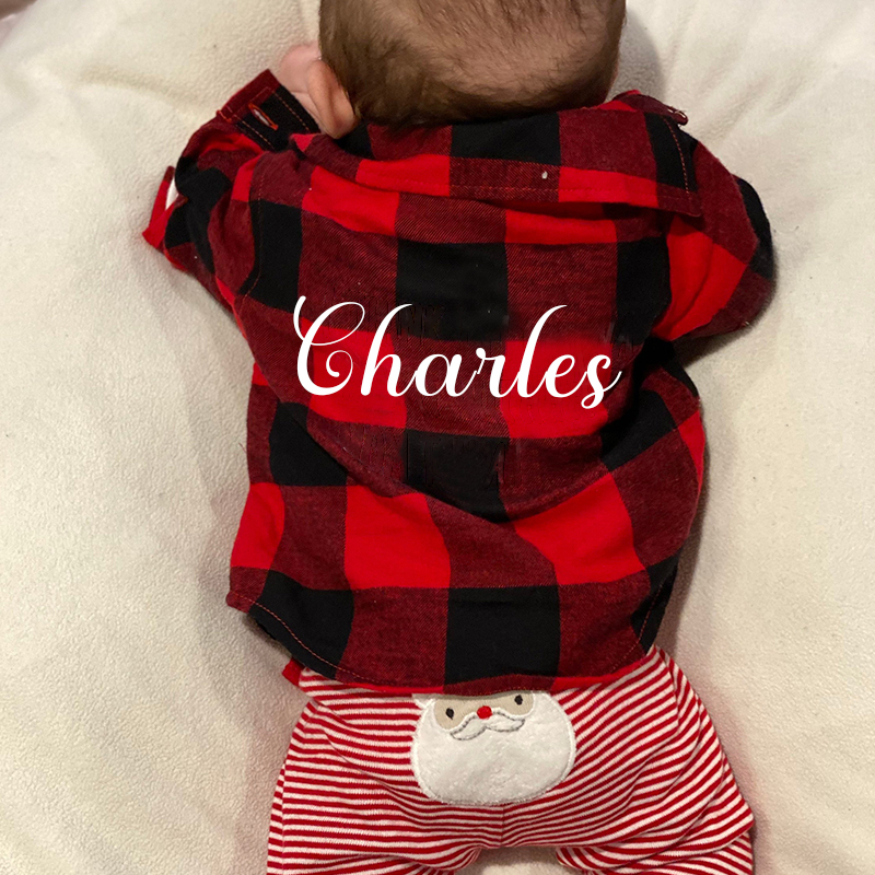 Personalized Kids Flannels Snuggly Jacket| Cloth86