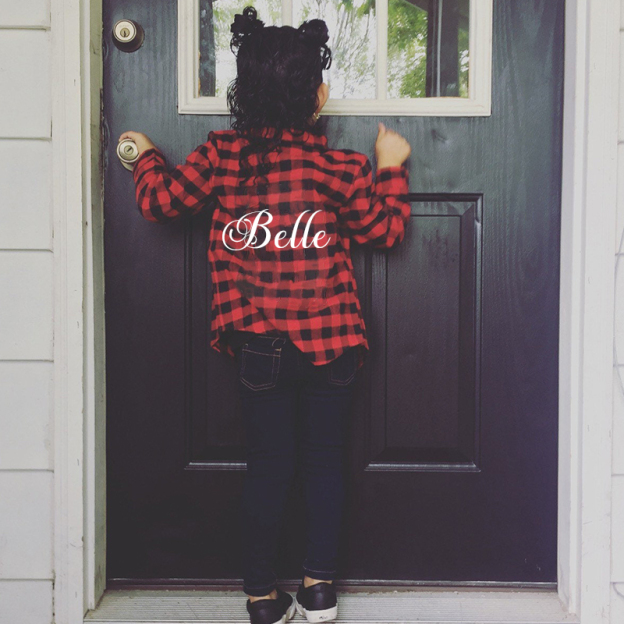 Personalized Kids Flannels Snuggly Jacket| Cloth86