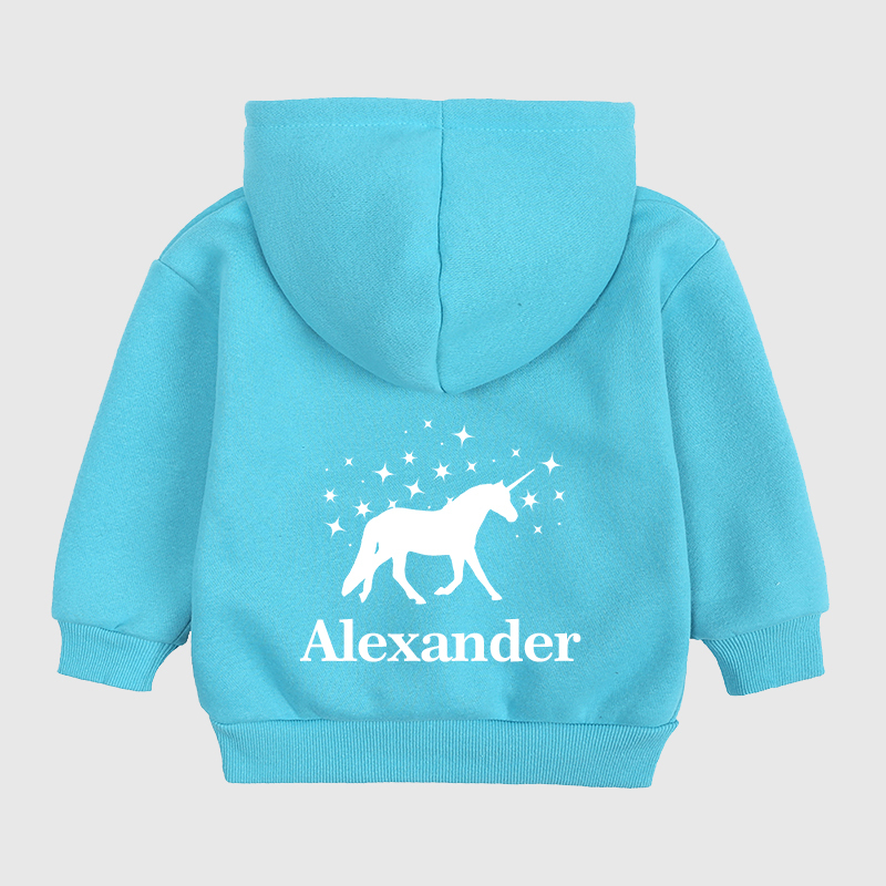 Personalized Kids Horse Riding Hoodie| Cloth80
