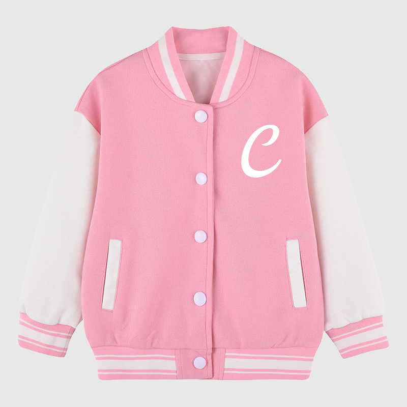 Personalized Kids Sports Initial Name Jacket| Cloth77