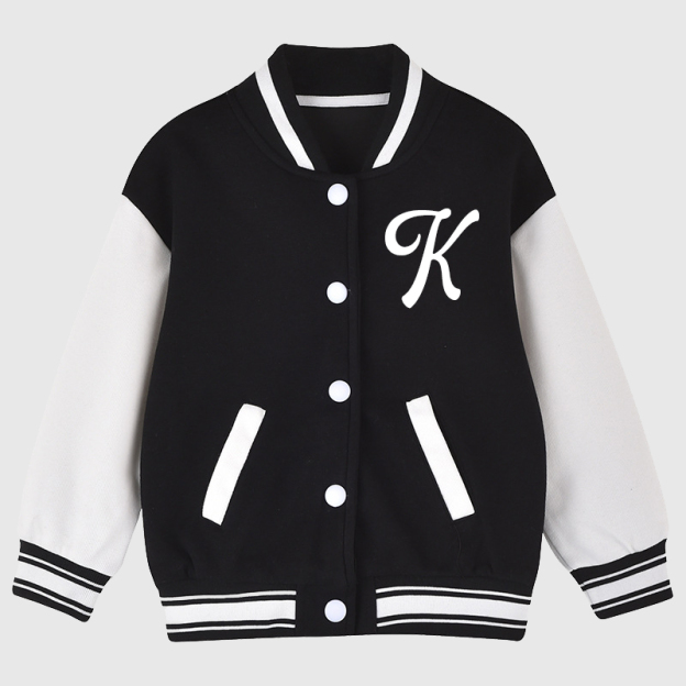 Personalized Kids Sports Initial Name Jacket| Cloth77