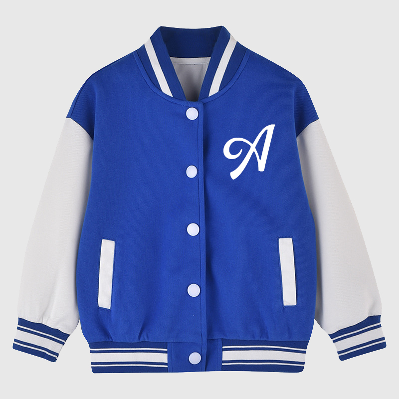 Personalized Kids Sports Initial Name Jacket| Cloth77