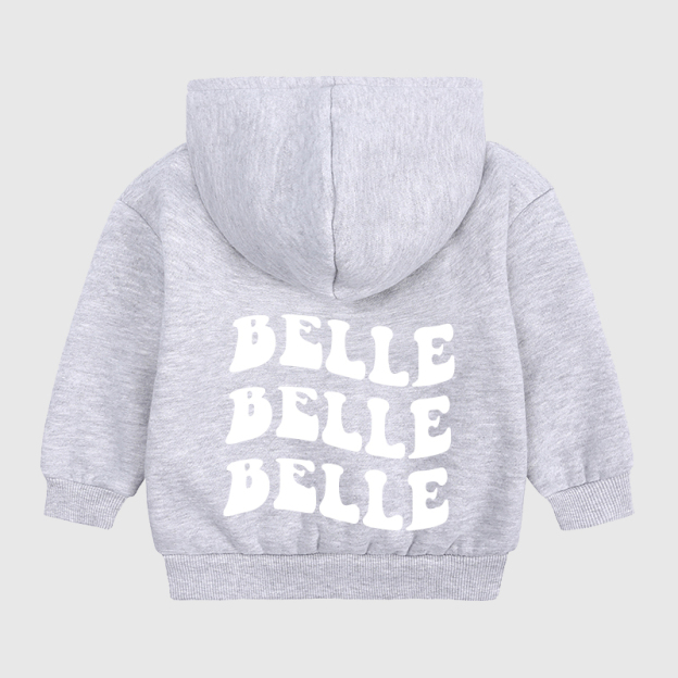Personalized Kids Name Pocket Hoodie| Cloth84