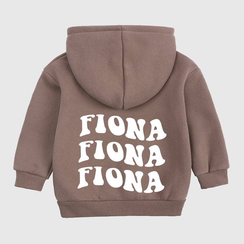 Personalized Kids Name Pocket Hoodie| Cloth84