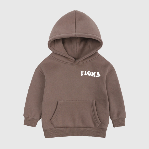 Personalized Kids Name Pocket Hoodie| Cloth84