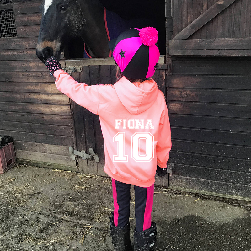 Personalized Kids Number Pocket Hoodie| Cloth83