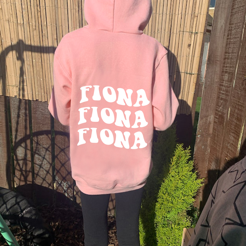 Personalized Kids Name Pocket Hoodie| Cloth84