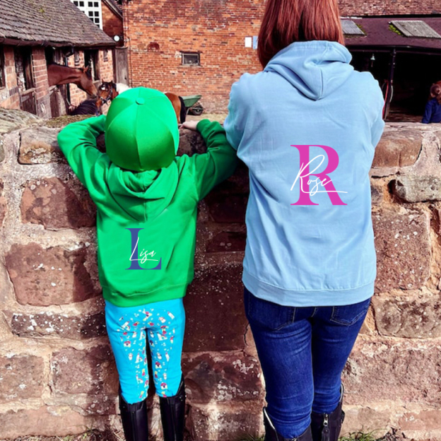 Personalized Kids Horse Riding Hoodie| Cloth116