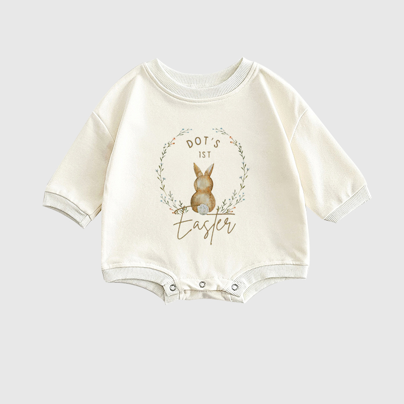 Personalized Baby's First Easter Romper| BBCloth79