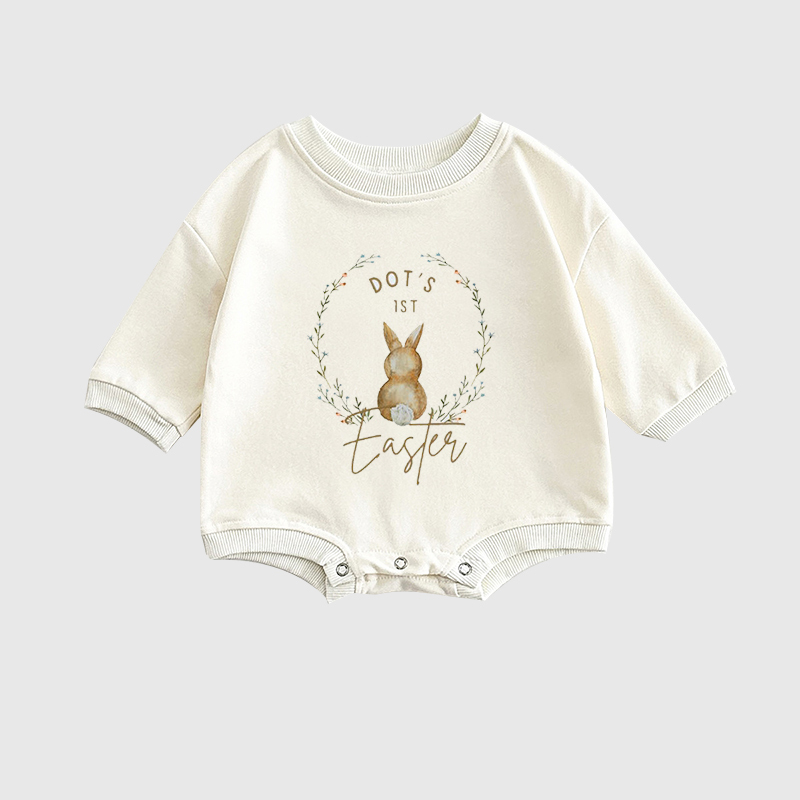 Personalized Baby's First Easter Romper| BBCloth79