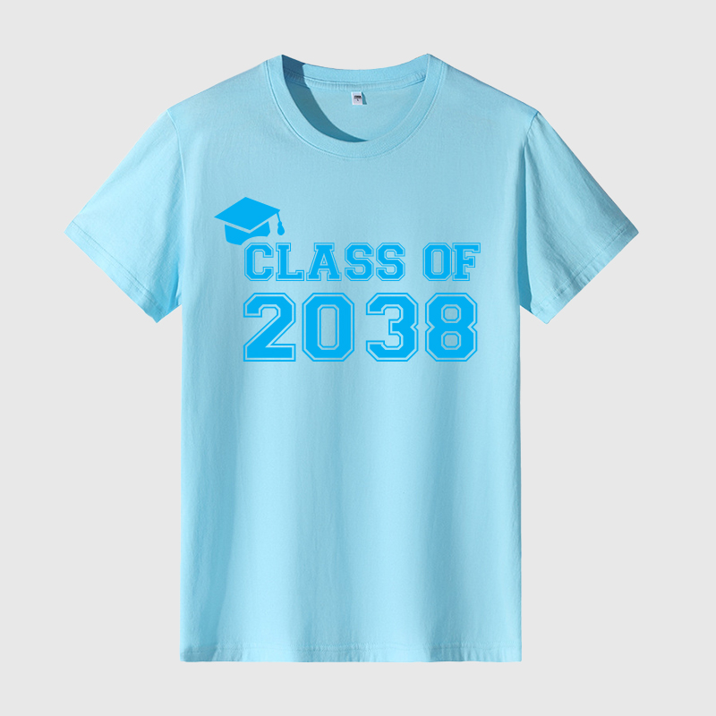 Personalized Kids Class Of 2038 Handprint Graduation Shirt| Cloth181