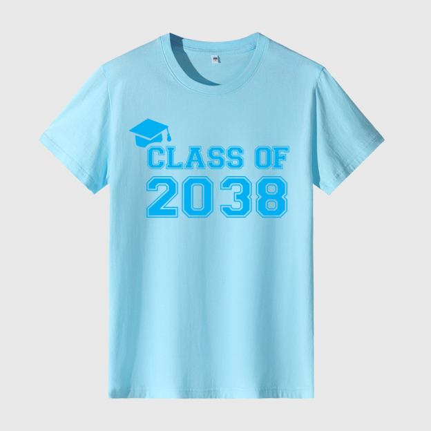 Personalized Kids Class Of 2038 Handprint Graduation Shirt| Cloth181