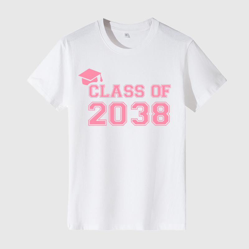 Personalized Kids Class Of 2038 Handprint Graduation Shirt| Cloth181
