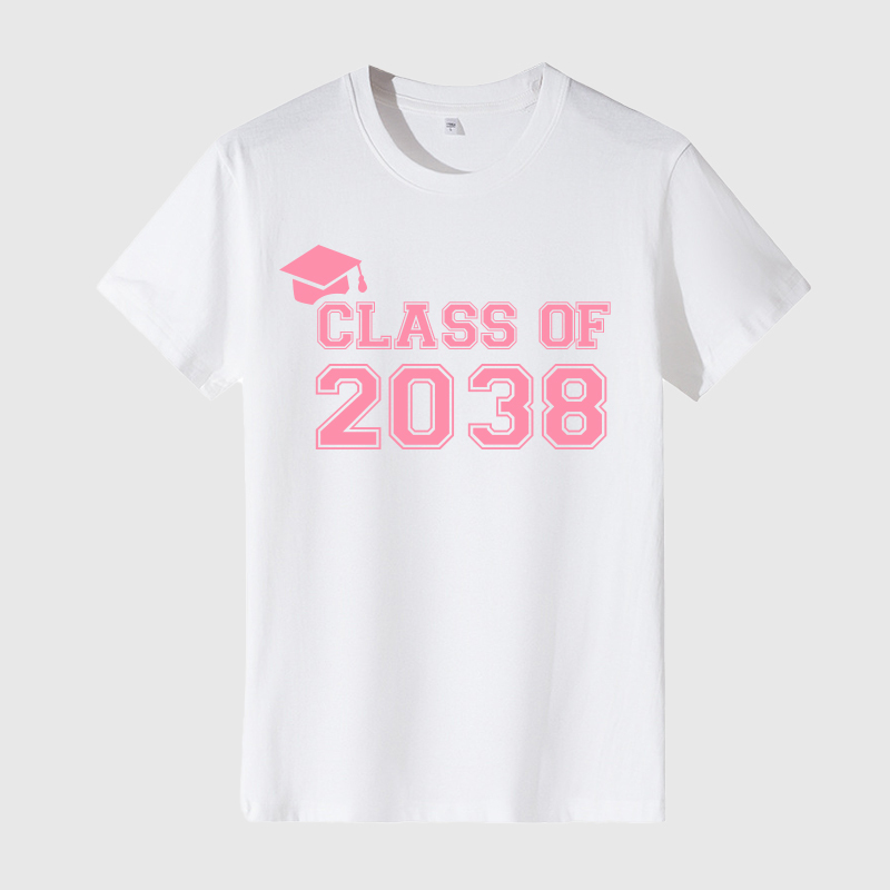 Personalized Kids Class Of 2038 Handprint Graduation Shirt| Cloth181