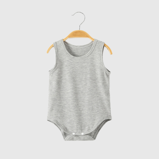 Personalized Baby Gender Neutral Embroidered Cozy Onesie| BBCloth63