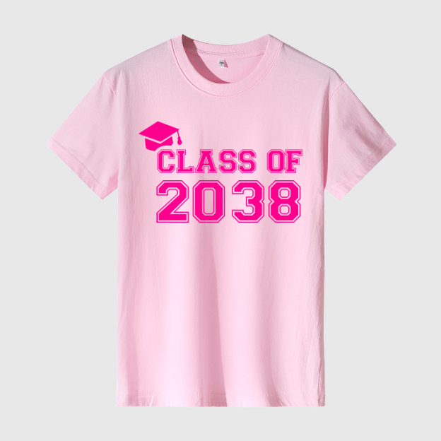 Personalized Kids Class Of 2038 Handprint Graduation Shirt| Cloth181