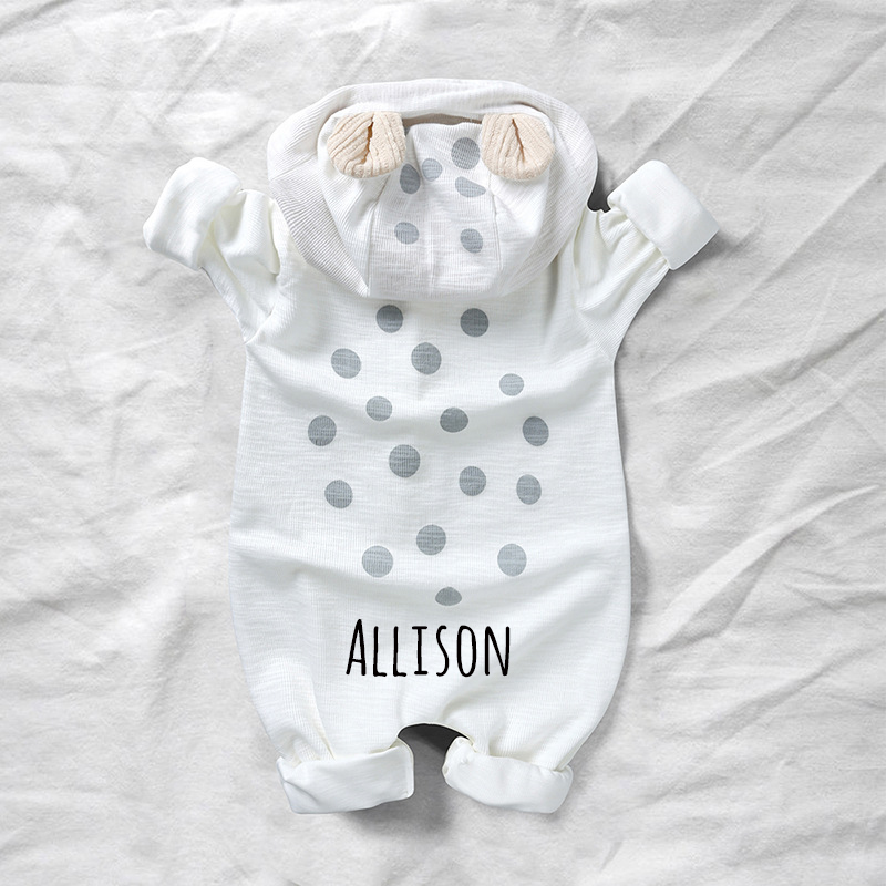 Personalized Baby Deer Romper Jumpsuit| BBcloth81