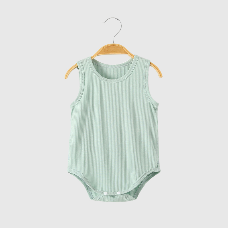 Personalized Baby Gender Neutral Embroidered Cozy Onesie| BBCloth63