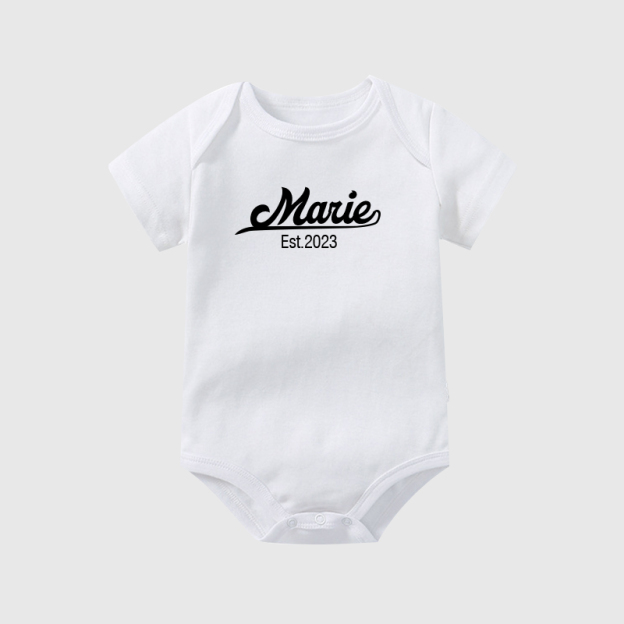 Personalised Daddy and Baby Matching T-shirt| | Match01