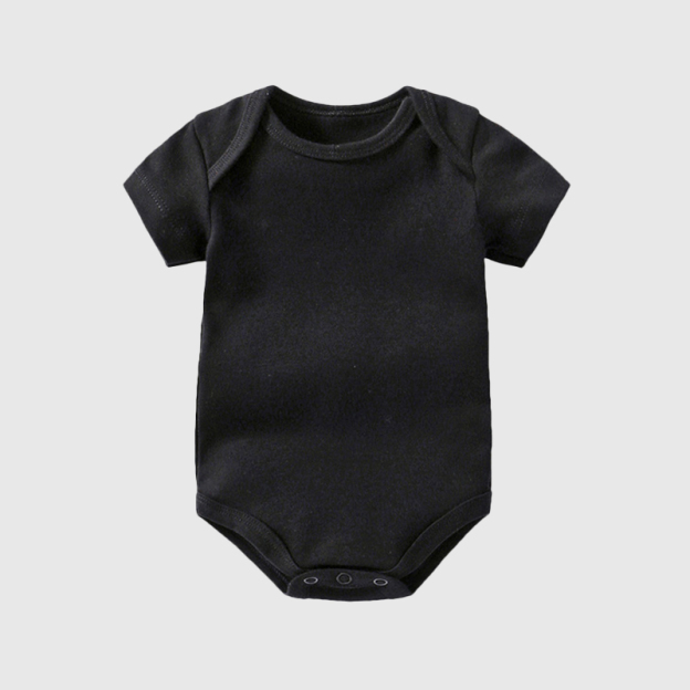 Personalized Baby Embroidered Name Cozy Onesie| BBCloth68