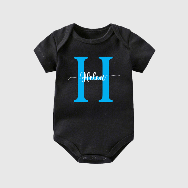[Copy]Personalized Baby Name Cozy Onesie| BBCloth14