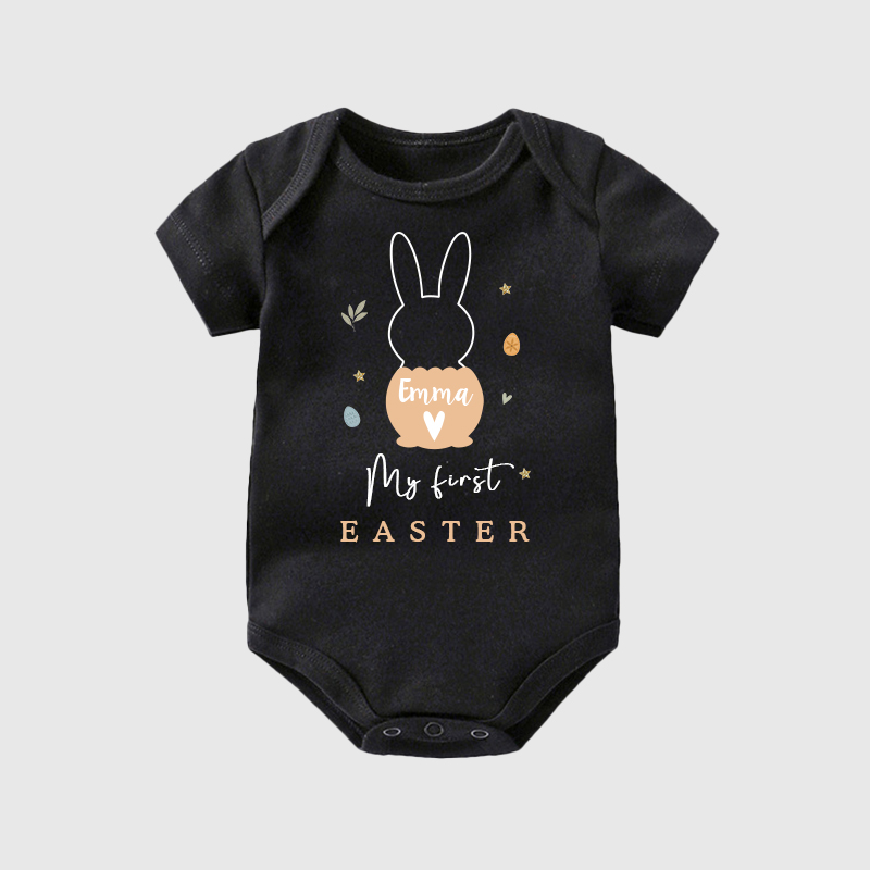 Personalized Baby First Easter Onesie| BBCloth18