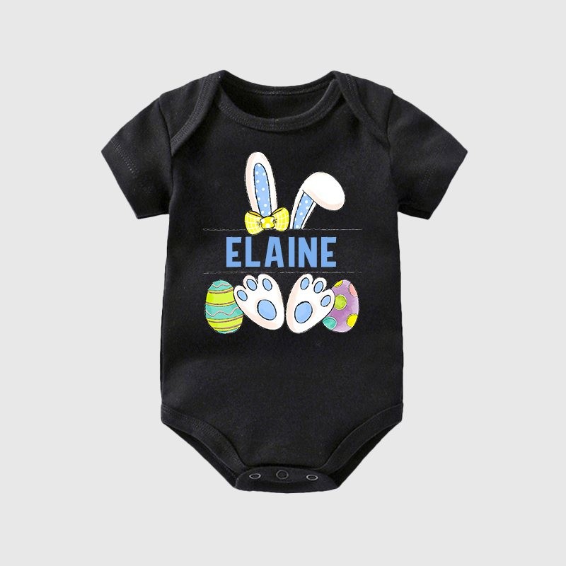 Personalized Baby Easter Cozy Onesie| BBCloth20