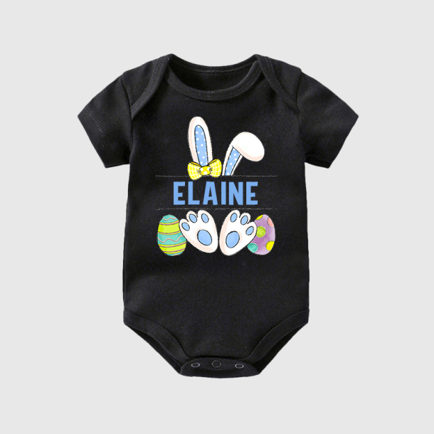 Personalized Baby Easter Cozy Onesie| BBCloth20