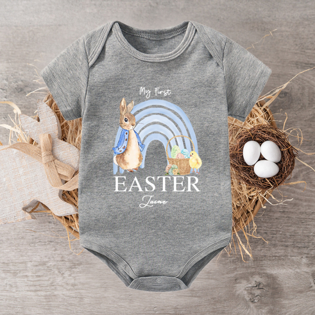 Personalized Baby Bunny Cozy Onesie| BBCloth22