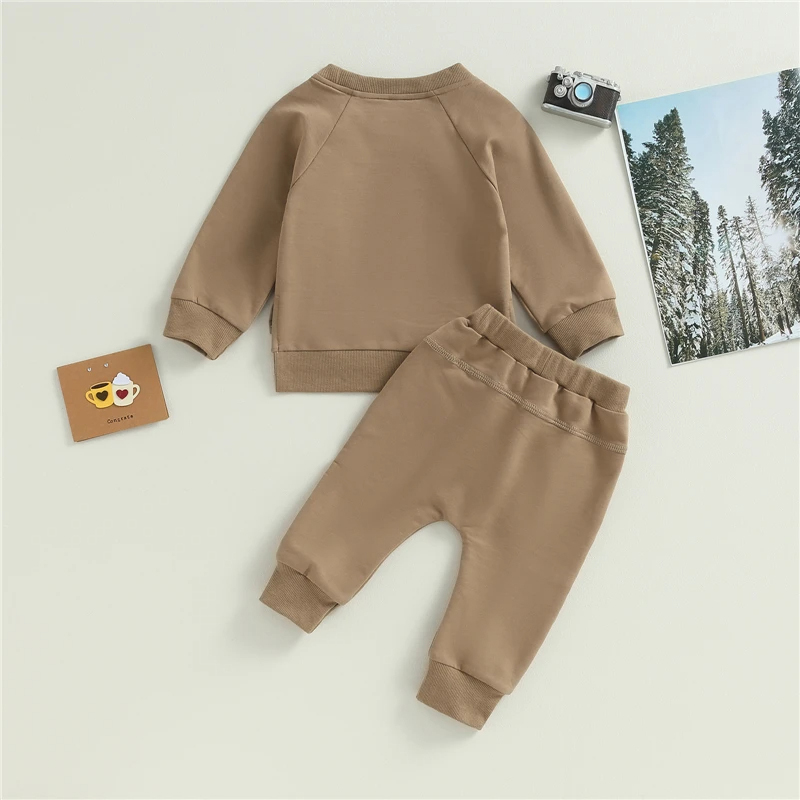Personalized Kids Unisex Sweatshirt Jogger Set| Cloth109