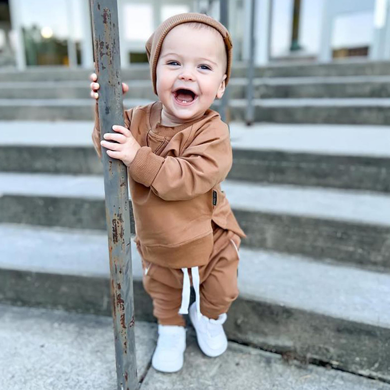 Personalized Kids Unisex Sweatshirt Jogger Set| Cloth109