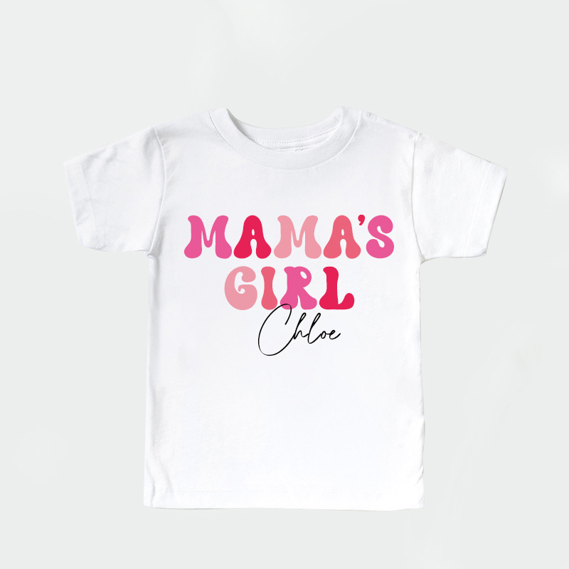 Personalized Mama's Girl T-Shirt| Cloth1439