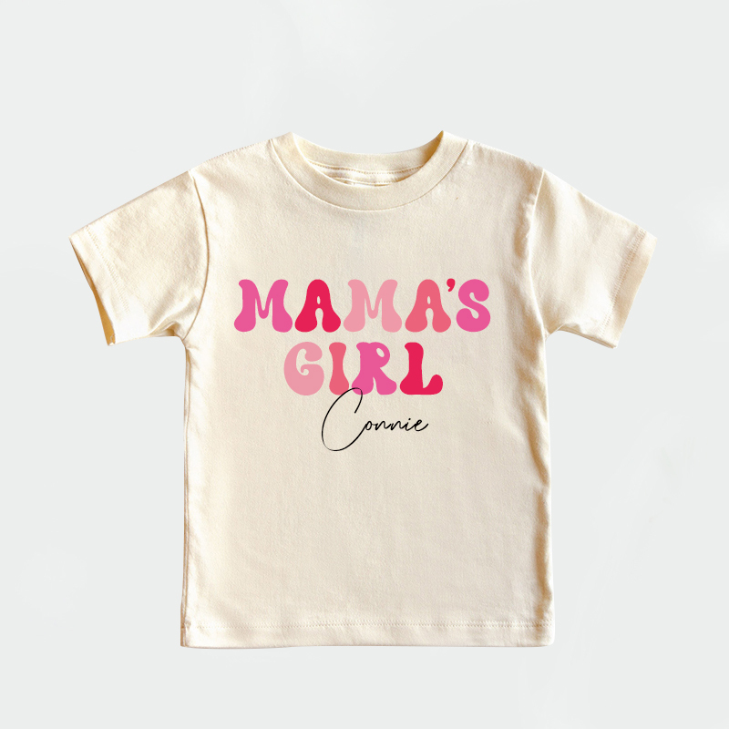 Personalized Mama's Girl T-Shirt| Cloth1439