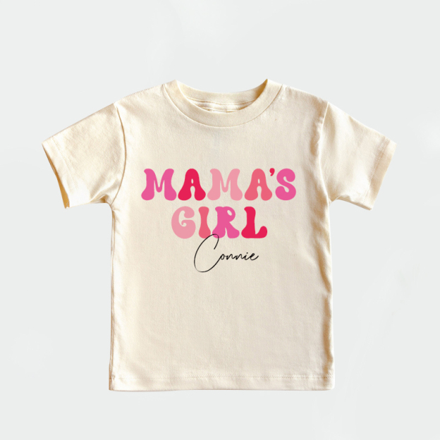 Personalized Mama's Girl T-Shirt| Cloth1439