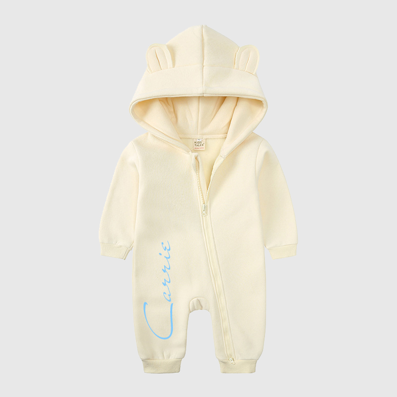 Personalized Baby Bear Cozy Romper| Cloth98