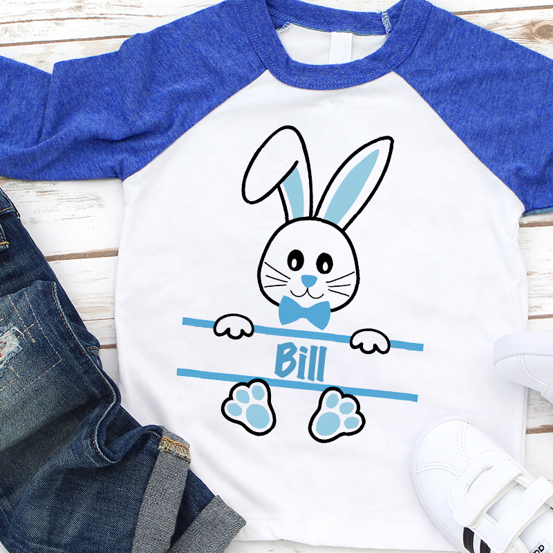 Personalized Kids Easter Long Sleeves Shirt| Cloth12421