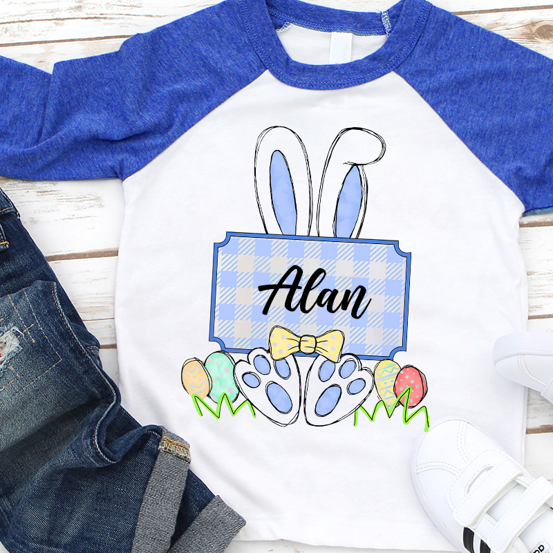 Personalized Kids Easter Long Sleeves Shirt| Cloth12422