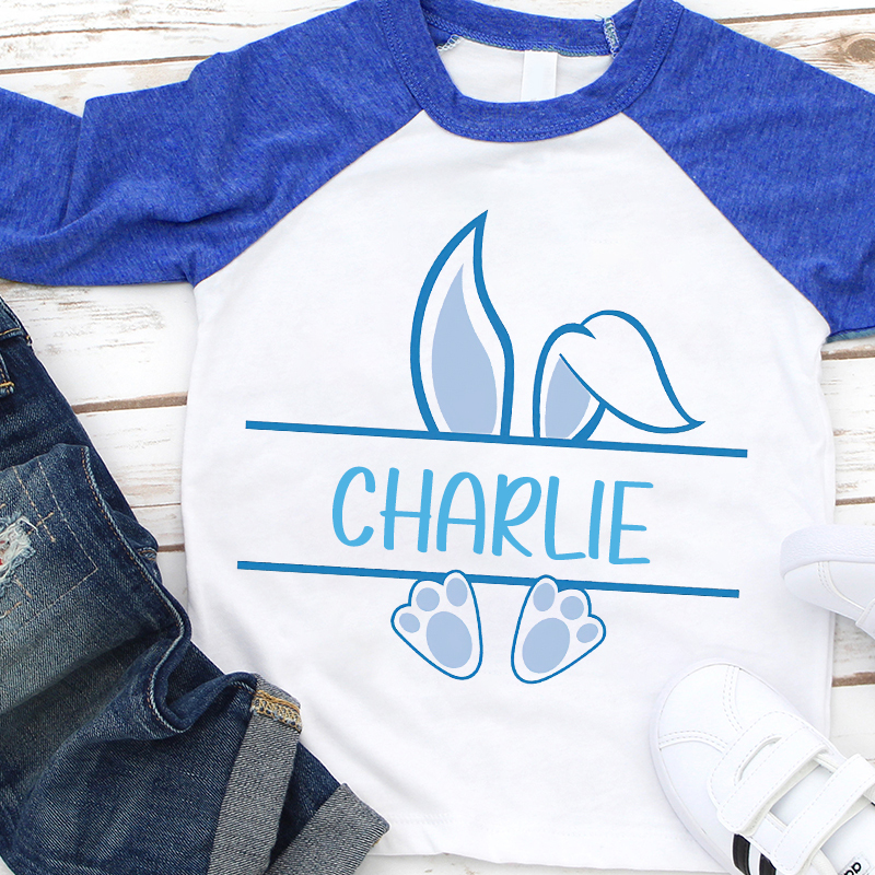 Personalized Kids Easter Long Sleeves Shirt| Cloth12424