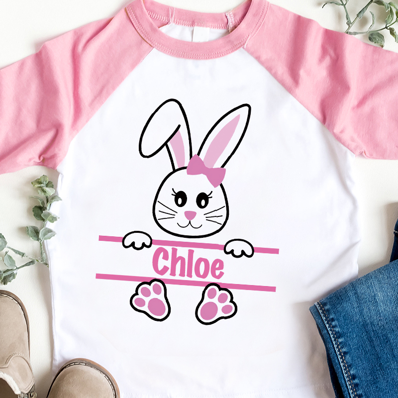Personalized Kids Easter Long Sleeves Shirt| Cloth12421