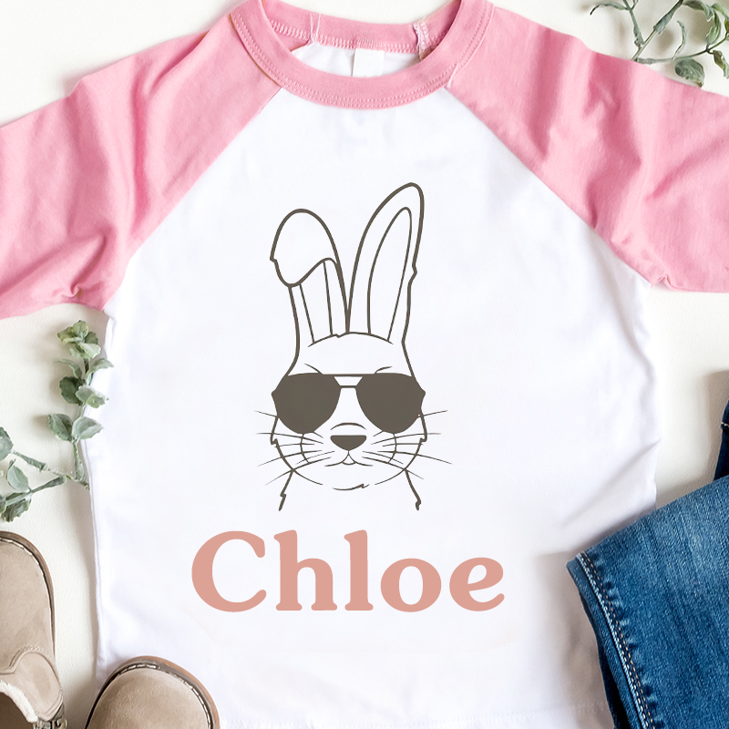 Personalized Kids Easter Long Sleeves Shirt| Cloth12423
