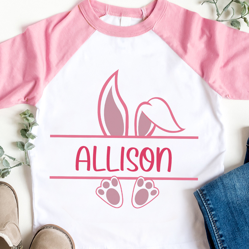 Personalized Kids Easter Long Sleeves Shirt| Cloth12424