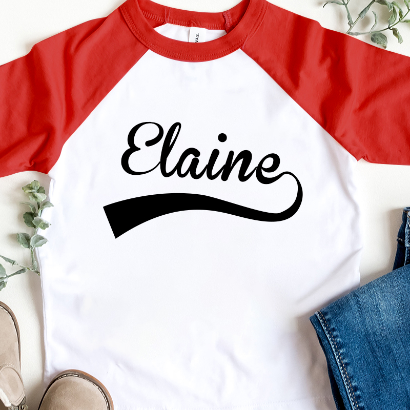 Personalized Name Baseball Long Sleeves Shirt| Cloth127