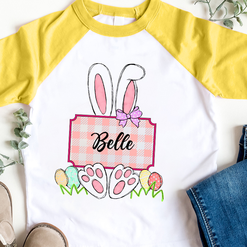 Personalized Kids Easter Long Sleeves Shirt| Cloth12422